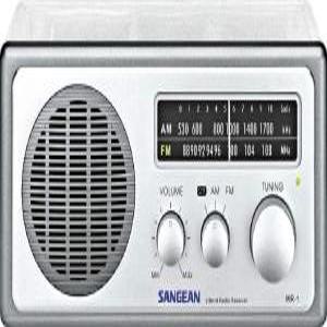 Sangean AM FM 클리어 라디오