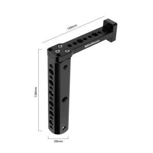 RS 짐벌 넥 확장 핸들 핸드 그립 로드 홀더 DJI 로닌 2 LED 라이트 모니터 마이크 마운트