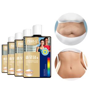 프로피에스 졸포덤겔 바디슬리밍 200ml 4개  임상증명 일시[셀룰라이트감소효과]바디크림/패치/핫바디/슬림/ 졸포덤 겔/종아리 압박