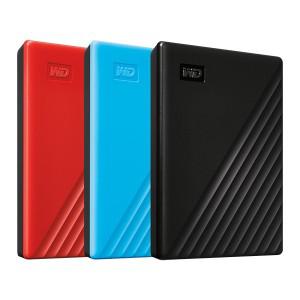 웨스턴디지털 WD New My Passport 5TB 외장하드 레드 (파우치증정)