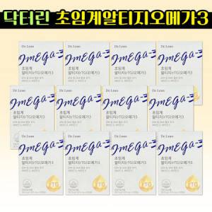 닥터린 초임계추출 알티지 오메가3 영양제 30캡슐 12박스