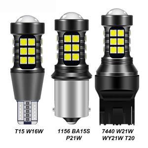 혼다 대림 야마하 용품 2Pcs 1156 BA15S P21W 주도 T15 W16W 7440 T20 3030 LED 전구 자동 신호 램프 브레