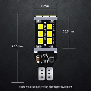 혼다 대림 야마하 용품 VW Passat B7 B8 Touran 2010-2019 골프 6 7 LED 백업 라이트, 블루 리버스 램프, W