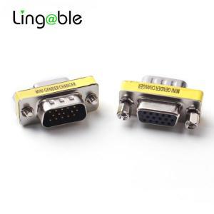 VGA 여성 컨버터 모니터 DB15 RGB 익스텐더 커넥터에 Lingable D-Sub 15pin