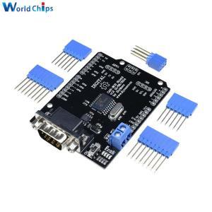 MCP2515 Can B 실드 SPI 인터페이스 9 핀 표준 Sub-D 커넥터 확장 모듈 DC 5-12V Arduino 1 세트