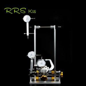 조정 림 다이얼 표시기 및 게이지 세트 포함 전문 자전거 휠 트루잉 스탠드, MTB 로드 바이크 휠 수리 도구