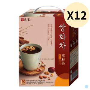 담터 쌍화차 플러스 스틱 차 음료 건강 회사 70p X 12