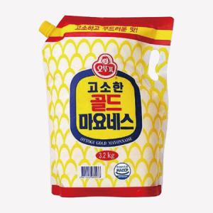 오뚜기 스파우트팩 고소한 골드 마요네즈 3.2kg