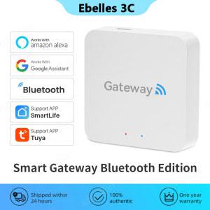 Tuya 스마트 게이트웨이 허브 블루투스 호환 무선 홈 브리지 BT to WiFi 라이프 앱 알렉사 구글과 연동