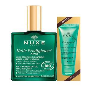 눅스 윌 프로디쥬스 네롤리 드라이 오일 100ml + 샤워젤 바디워시 30ml Nuxe Huile Prodigieuse Neroli + B