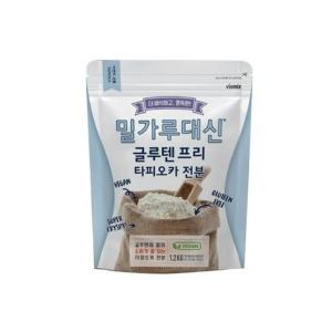 밀가루 대신 글루텐 프리 타피오카 전분, 1.2kg, 2개