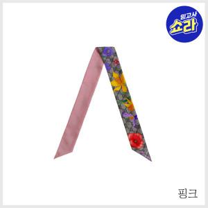 (구찌) GG 플로라 실크 넥 스카프(609317)