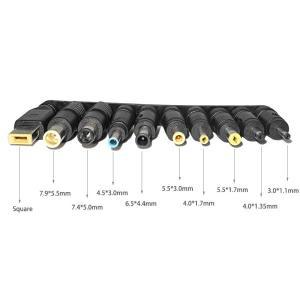 100W DC 전원 어댑터 잭 커넥터 USB C타입 범용 고속 충전 케이블 코드 레노버 아수스 Hp 에이서 용