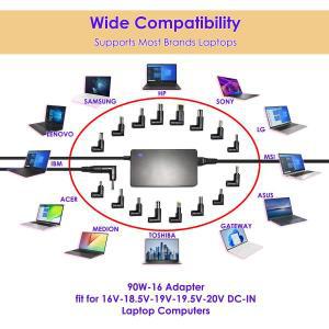 HP 스트림 ENVY x360 델 래티튜드 인스피론 XPS 크롬북 에이서 아스파이어 스위프트 에이수스 비보북 소니용 범용  충전기 90W