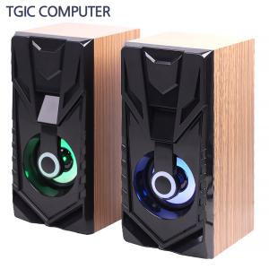 TGS-U3 2채널 USB 스피커 LED라이트 컴퓨터 PC