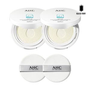 AHC 세이프온 시카 카밍 선쿠션 본품 25g x2 + 퍼프 x2 /24년 시즌8/박세리선쿠션_