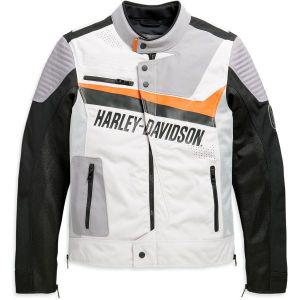 할리데이비슨 Harley-Davidson 남성용 시다리 메시  텍스타일 라이딩 재킷 - 98155-20VM 107341