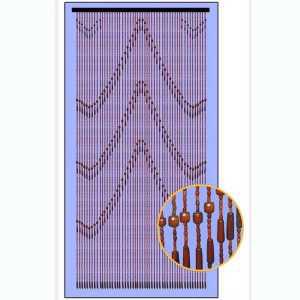 대나무발 커튼 현관발 파리문 구슬 칸막이 가림막 인테리어 가리개 파티션