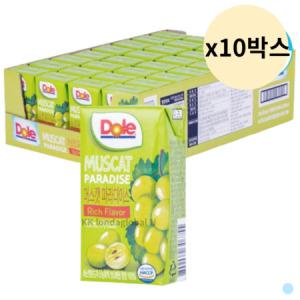 Dole 돌 주스 머스캣 파라다이스 120ml 32팩 X 10_MC