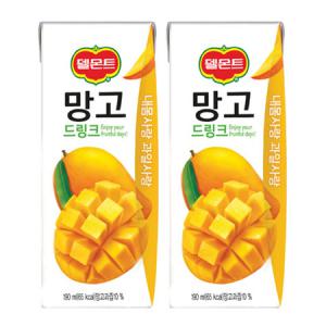 델몬트드링크팩 190ml 망고 96팩 과즙음료_MC