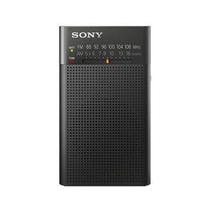 SONY ICF-P26 휴대용 AM FM 라디오 블랙