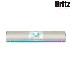 브리츠 BZ-T1BT RGB SoundBar PC스피커 (아이보리)