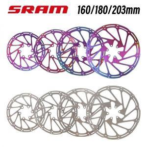 SRAM 자전거 브레이크 로터, 실버 레인보우 골드 160mm, 180mm, 203mm, 센터라인 MTB 유압 디스크 브레이크