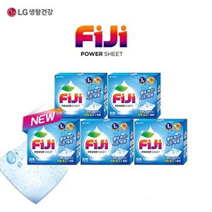 [엘지생활건강][Fiji]  파워시트 프레쉬 세탁세제(30매*5박스)