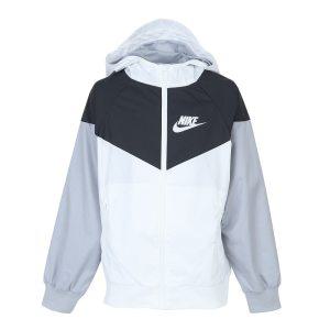 나이키 Nike 키즈 주니어 학생 재킷 자켓 윈드 브레이커 바람막이 러너 850443-102 발수 화이트 - 색상 :