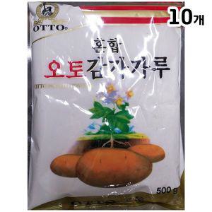 오토 혼합 감자 전분 500g X10가루 분말 요리