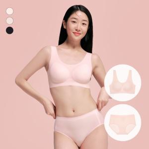 브라1개+팬티1개 애니바디 편애브라 쿨컴포트+편애팬티 쿨베이직 ANVE24A41_ANPE24A41_7358