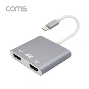 [FA703]  Coms USB 3.1 Type C to HDMI 듀얼 컨버터 / Type C to HDMIx2