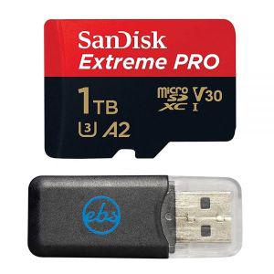 SanDisk 1TB MicroSD 카드 익스트림 프로 Insta 360 X4 얼티밋 8K 액션 카메라와 호환 최대 200MB s 읽기