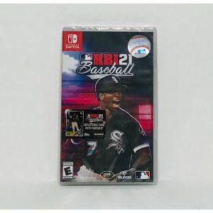 신상 mlb 메이저 리그 베이스볼 RBI Baseball 21 Nintendo Switch Video Game w/ Collectible Card Free SH