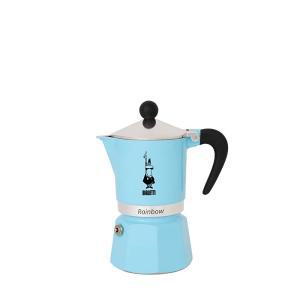 Bialetti 5042 레인보우 에스프레소 메이커 라이트 블루 303995