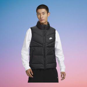 나이키 NIKE 공식브랜드관 남성 스포츠웨어 윈드러너 스톰 핏 다운 필드 베스트 FB8184-010 259059