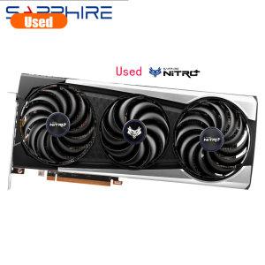 컴퓨터용픔 사파이어 RX 6700 XT RX6700 6700XT Nitro  비디오 카드 GPU AMD Radeon RX6700XT 12GB OC 그래