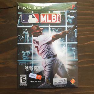 mlb 메이저 리그 베이스볼 2006 Sony 소니 PlayStation 2 PS2 NFR Demo Disc Not For Resale Sealed