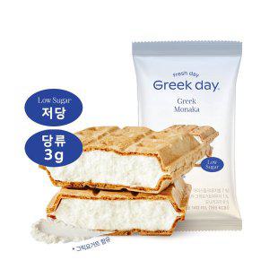 [아이러브아이스크림]그릭데이 저당 그릭 모나카 아이스크림 (냉동) 140ml 8개입/상큼한 요거트 맛