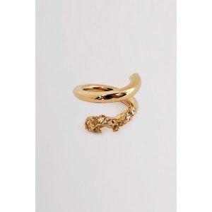 [휴스타드] 13호 HUSTAD 226  Big Wave Silver/ Gold Ring _ 925 실버 /14k 골드 반지