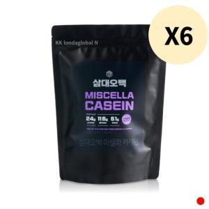 삼대오백 단백질 쉐이크 보충제 초코맛 500g X 6개