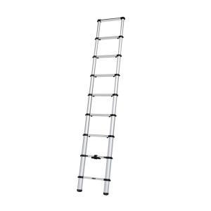 Thule Van Ladder - 9단 - 2.6m(8.5피트) 연장 - 텔레스코핑 밴 사다리 - 쉬운 닫힘 시스템 - EN:131 준수