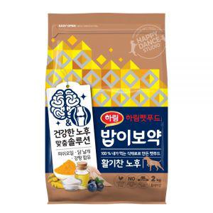 밥이보약 활기찬 노후 강아지 사료, 2kg, 1개 1378236