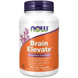 나우푸드(now foods) 3735827670 NOW 보충제, Brain Elevate , 은행나무 빌로바, RoseOx 및 포스파티딜