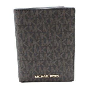 여권지갑 MICHAEL KORS 마이클 코어스 Jet 세트 여행 여권 지갑 in Brown 미국매장상품