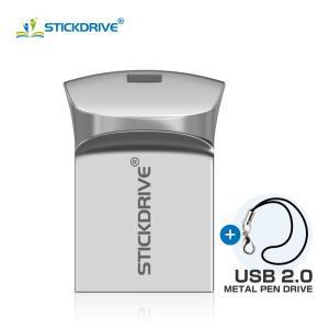 미니 메탈 펜드라이브, USB 2.0 플래시 디스크, 메모리 128GB,