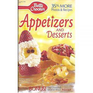 Betty Crocker Appetizers and Desserts (#179 - December 2001) [single_issue_magazine]