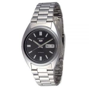 Seiko Mens Analogue Automatic Watch with Stainless Steel Strap SNXS79K1, Bracelet