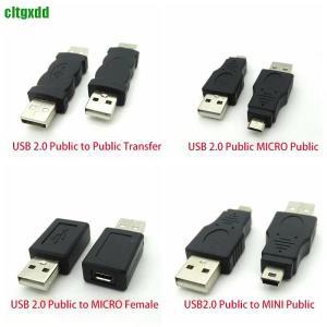 Cltgxdd USB 2.0 어댑터, 미니 5P-A 수 암 안드로이드 데이터 T 포트 컨버터 선택기 커넥터