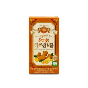 홀베리 그대로 짜낸 유기농 레몬생강즙 15g x 14포 X 1박스 I